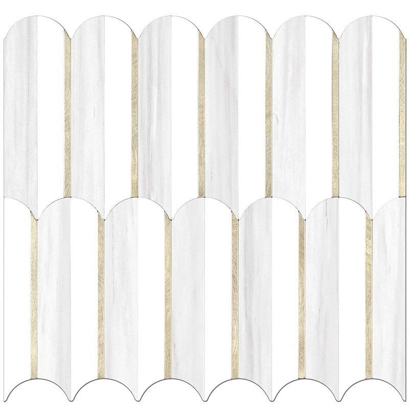 Vamos Tile Peel and Stick Backsplash Seamless Tile,10-Sheet Stick on