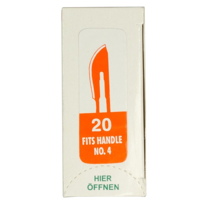 Carbon Steel Surgical Scalpel Blades no.20 - pack of 100