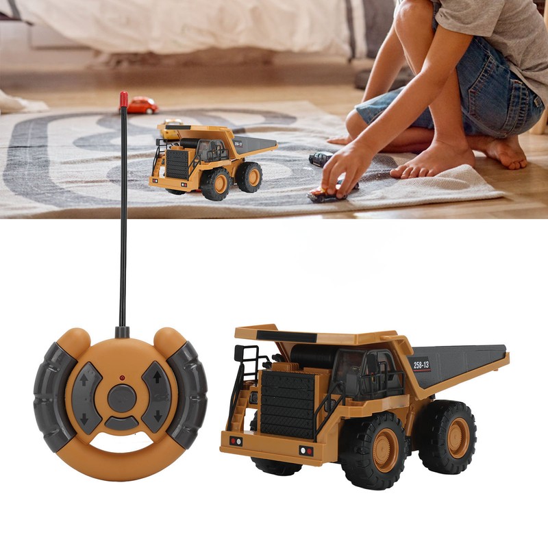 RC Dump Truck 1/24 4 Wheel Drive 6 Channels 2.4Ghz