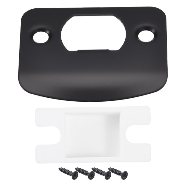 sourcing map Door Strike Plate, 57mm x 45mm 201 Stainless