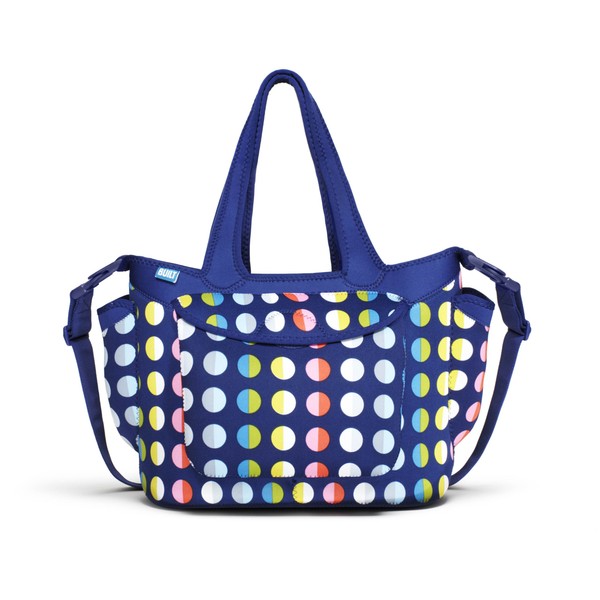 Built Go-Go Diaper Tote, in Baby Dot Number 9