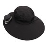 Solar Fan Hat Large Brim Quick Dry Breathable 3 Speeds