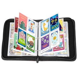 Scrapbook Cards 50 Pages 400 Pockets Books for Cards with 4 Pockets (D-4ysjG-1208)