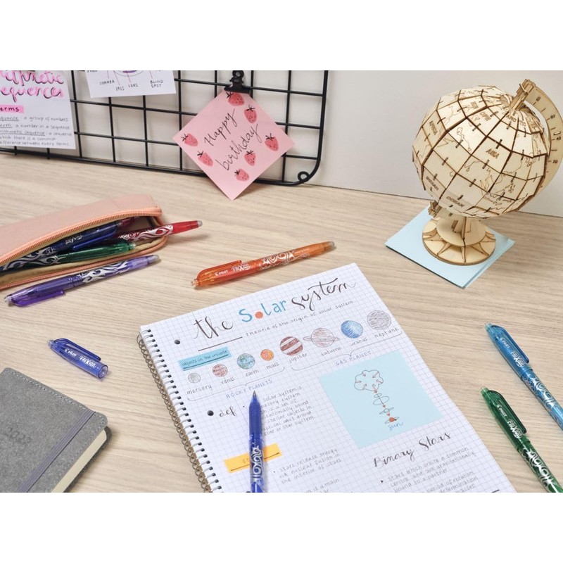 Pilot Frixion Ball Heat/Friction Erasable Rollerball Pen - Fine Line