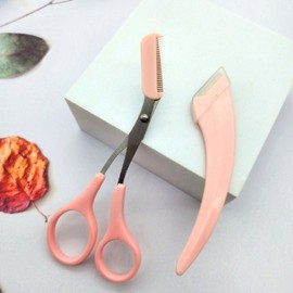 Eyebrow Grooming 2-Piece Set Pink 5ea