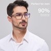 ANRRI Blue Light Glasses for men Gaming Computer Gamer Glasses