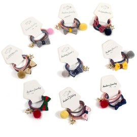 BIANHUAN Hair Tie, Children's Hair Accessories, Set of 27 Children, Ribbon, Hair Ornament, Hair Tumbles, Kids, Juniors, Kids, Girls, Hair Bands