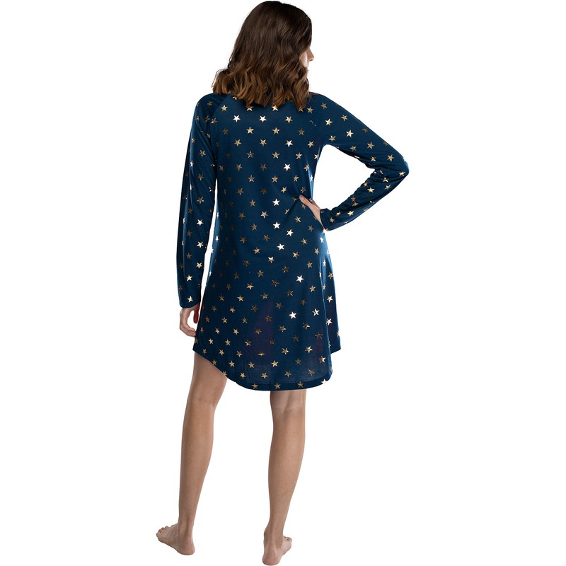 INTIMO Wonder Woman Circle Logo Raglan Night Gown