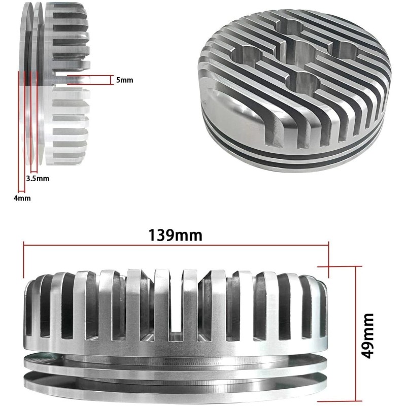 CDHPOWER High Compression Racing Head and Cylinder Set for LD100/YD100