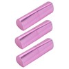 3pcs Empty Lipstick Tubes Trilateral Shaped DIY Lip Balm Container
