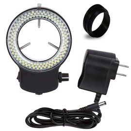 Vision Scientific VMLIFR-09X Adjustable 144 LED Ring Light (Black)