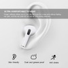 Replacement Ear Tips for AirPods Pro with Noise Reduction Hole,