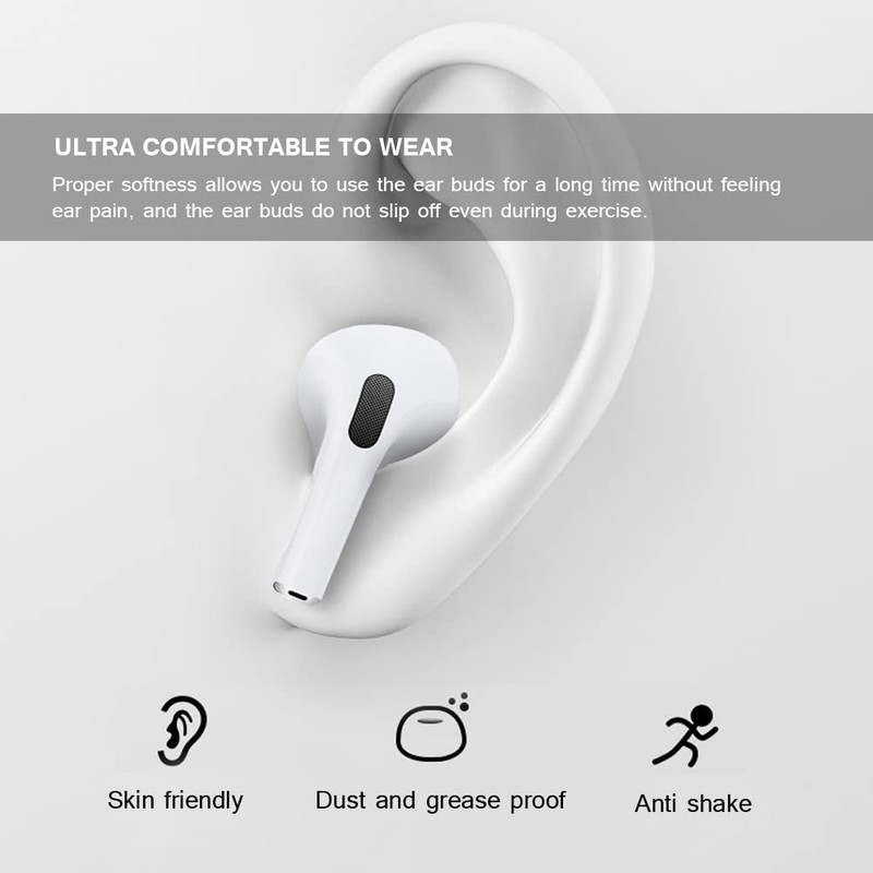 Replacement Ear Tips for AirPods Pro with Noise Reduction Hole,
