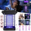 Solar Powered LED Mosquito Fly Bug Insect Zapper Killer Trap
