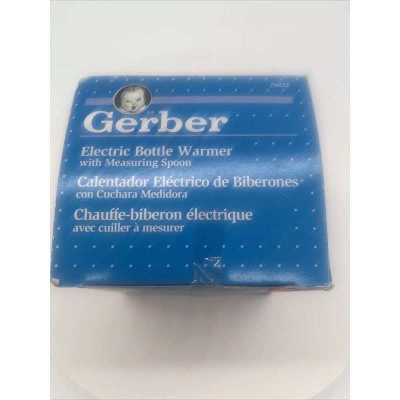 Gerber Electric Bottle Warmer with Measuring Spoon for Glass and