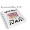 Hiagkmet Spring Decor Spring Wooden Sign, Farmhouse April Showers Bring