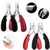 Mimi Shop D Toenail Nipper 4-Piece Set for Ingrown Nail