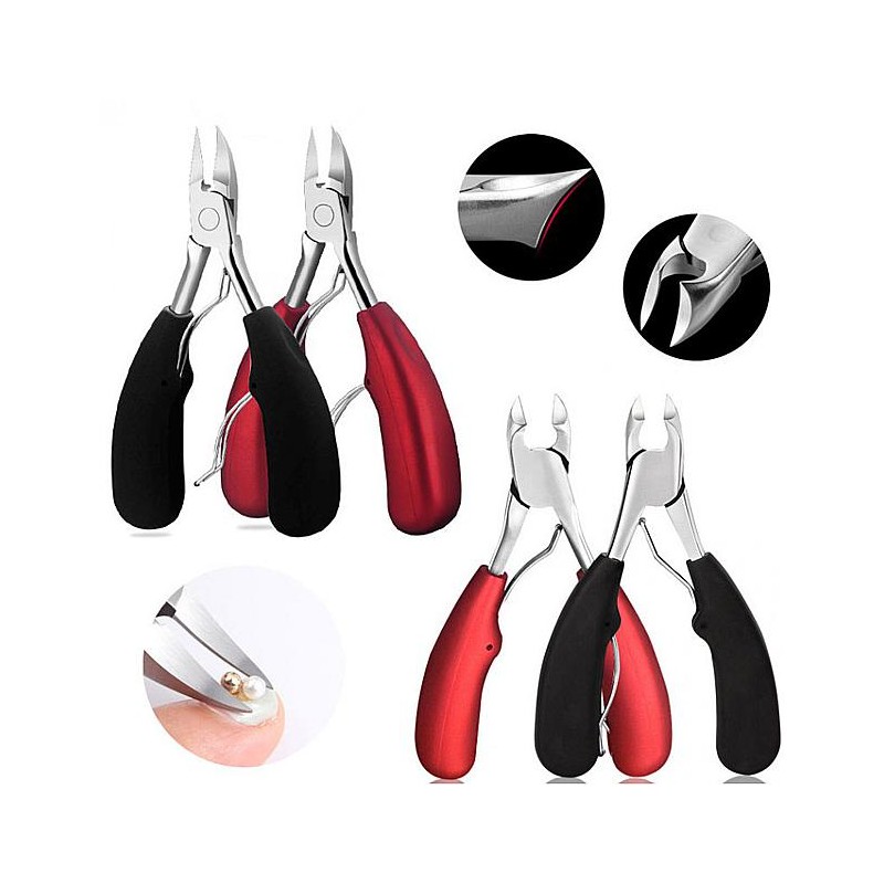 Mimi Shop D Toenail Nipper 4-Piece Set for Ingrown Nail