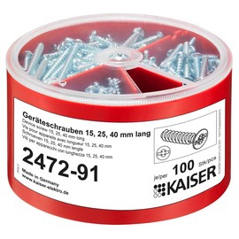 Kaiser Tool Screw Box 2472-91 Pack of 100