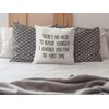 Sarcastic Cushion Cover - There's No Need To Repeat Yourself