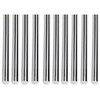 MACHSWON 10 Pcs 304 Stainless Steel Round Rods 5mmx50mm Solid