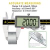 Digital Caliper, ACEMETER 0-6 Inch Vernier Calipers Measuring Tool Electronic