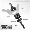 DNA MOTORING 19pcs Front Wheel Bearing Press kit Bearing Puller