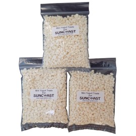 Mini Yogurt Drops 8 oz. 3 Pack (1.5 pounds Total) Sugar Glider Treats