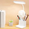 Dimmable LED Desk Light Touch Sensor Table Bedside Reading Lamp