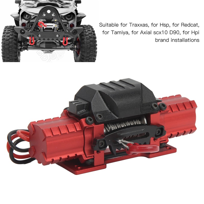 RC Car Winch Professional Aluminium Alloy High Simulation RC Car