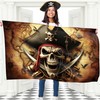 Pirate Flag – Jolly Roger Crossed Swords with Pirate Map