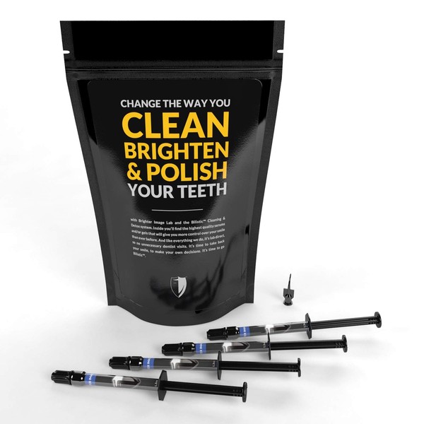 Pure Hi-Intensity Teeth Whitening Gel | Bleaching Gel Syringes (4 Syringes)