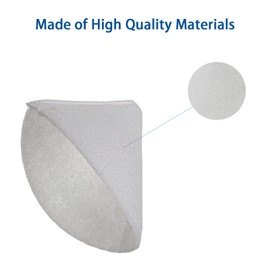 Pack of 25 DN 125 Filters for Zehnder Maico Pluggit Helios Wolf Stiebel Eltron Exhaust Disc Valves, DN 125 Cone Filter Class G4, Ventilation System Air Filter Replacement Filter