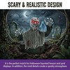Halloween Decorations Outdoor Ground Zombie Decor, Animated Yard Prop