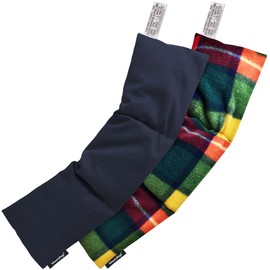 Wheat Bag Original Microwavable Heat Pack by WheatyBags® - Soft Nylon Cotton Fabric - Navy Blue - Suitable for Back, Shoulder, Neck, Knees, Arms & Legs