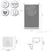 Large Hanging Laundry Hamper & Wall Mounted Laundry Bag -