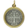 Gifts Catholic, Inc. Two-Toned St. Benedict Medal - 1" Made
