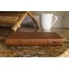 NIV, Thinline Bible, Compact, Leathersoft, Brown, Red Letter, Comfort Print