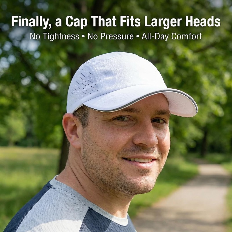 FYBW Oversize XXL Men Women Quick Drying Baseball Cap Sun