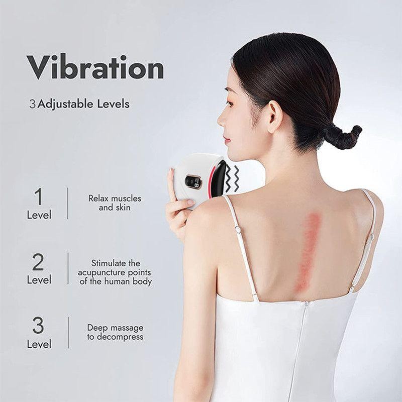 Electric Face Massager & Body Scraper Tool Premium Device for