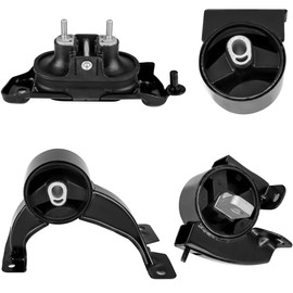 4Pcs Engine Motor Mount Compatible with Chrysler Town & Country 11-16 & for Dodge Grand Caravan 11-20 & for RAM C/V 12-15 & for Routan V6 3.6L 11-14 Transmission Mount Set A5665 A5480 A5589 A5577