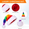 CITÉTOILE Christmas hat Santa hat Thick fur border made of