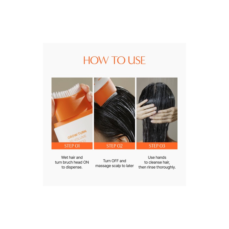 lilyeve [lilyeve]Grow:Turn 3D Volume Shampoo 200ml