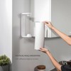 simpletome Paper Towel Holder Under Cabinet or Wall Mount ONE