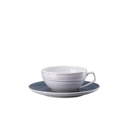Rosenthal 11280-403261-14640 TAC Gropius Stripes 2.0 Tea Cup 2-Piece (1 Set)