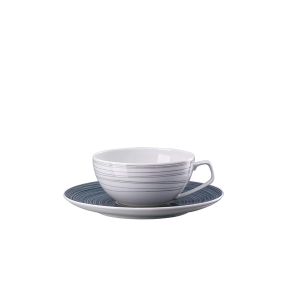 Rosenthal 11280-403261-14640 TAC Gropius Stripes 2.0 Tea Cup 2-Piece (1