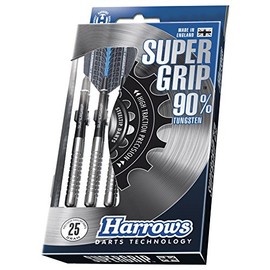 Harrows Supergrip 90% Tungsten Darts with Shafts and Flights 22gr rrp£35