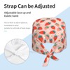 Strawberry and Flowers Cute Pink Unisex Adjustable Surgical Sweatband -