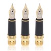 Dryden Designs Fountain Pen Replacement Medium Nib Pack of 3