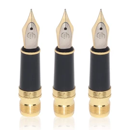 Dryden Designs Fountain Pen Replacement Medium Nib Pack of 3